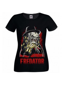 Дамска тениска на HORROR - FREDATOR